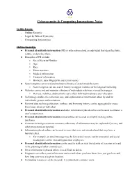 Cybersecurity & Computing Innovations
