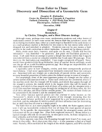 From Euler to Ffiam: Discovery and Dissection of a Geometric Gem