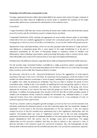 Knowledge of the Differences Among Points of Sale the Large