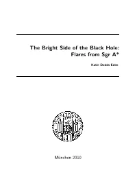 The Bright Side of the Black Hole: Flares from Sgr A*