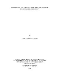 University of Florida Thesis Or Dissertation Formatting
