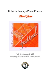 2015 Program Booklet
