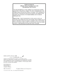5-Minute Check Transparencies with Standardized Test Practice