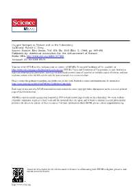 Oxygen Isotopes in Nature and in the Laboratory Author(S): Harold C