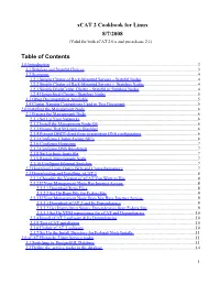 Xcat 2 Cookbook for Linux 8/7/2008 (Valid for Both Xcat 2.0.X and Pre-Release 2.1)