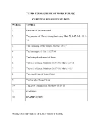 Third Term Jss 2 C