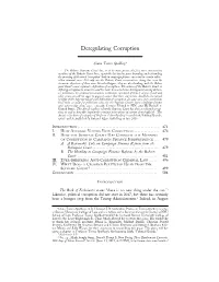 Deregulating Corruption