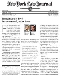 Emerging State-Level Environmental Justice Laws