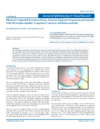 Journal of Ophthalmology & Clinical Research