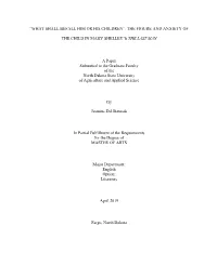 The Figure and Anxiety of the Child in Mary Shelley's The