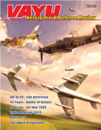 Vayu Issue V Sep Oct 2015