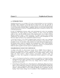 Chapter 9: Neighborhood Character