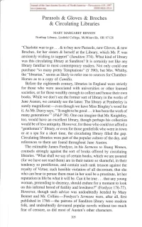 & Circulating Libraries