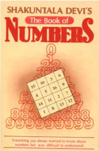 The Book of Numbers