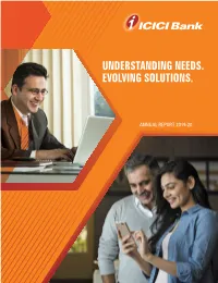 Understanding Needs. Evolving Solutions