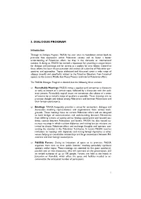3. Dialogue Program