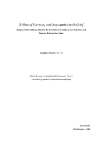 'A Man of Sorrows, and Acquainted with Grief'