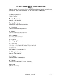 Approval of Minutes of the 1St Meeting of the Commission Held on the 12Th