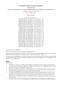 Commission Implementing Decision (Eu) 2017/247