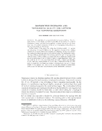 Distributive Envelopes and Topological Duality for Lattices Via Canonical Extensions