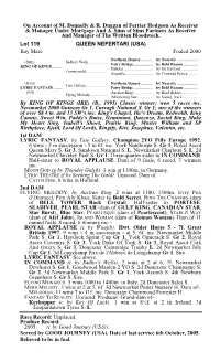 On Account of M. Donnelly & R. Duggan of Ferrier Hodgson