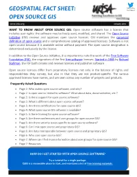 Open Source Gis