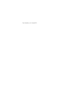 The Work of Poverty