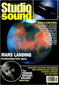 MARS LANDING Broadcasting from Space