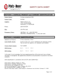 Safety Data Sheet