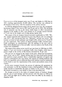 TRANSPORT Higher in 1958 Than in Plying Regular Lines. Aircraft Into