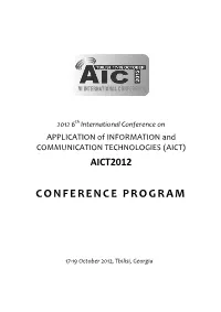Conference Program