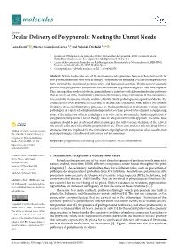 Ocular Delivery of Polyphenols: Meeting the Unmet Needs