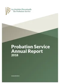 Probation Service Annual Report 2018