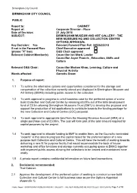 Revised Protocol & Review of Cabinet Reports Process
