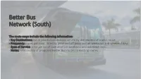 Better Bus Network (South)