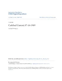 Carlsbad Current, 07-16-1909 Carlsbad Printing Co