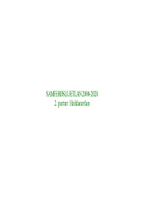 SAMFERÐSLUÆTLAN 2008-2020 2. Partur: Heildarætlan