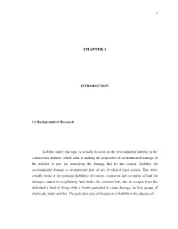 Topic: LIABILITY UNDER the RULE in RYLANDS V FLETCHER IN