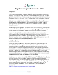 Height Reference System Modernization - 2013