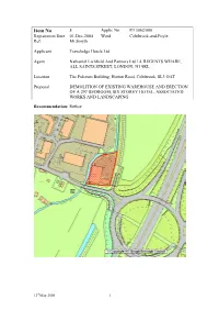 Item No 3 Applic No P/13062/000 Registration Date 01-Dec-2004 Ward Colnbrook-And-Poyle Ref: Mr Smyth