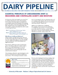 Measuring and Controlling Acidity and Moisture