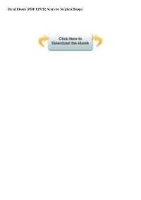 Read Ebook {PDF EPUB} Scars by Stephen Hoppa Everything Between Us