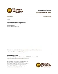 Spearman Rank Regression