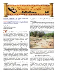 Teipana Pueblo – the First Socorro Part 2