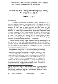 An Angor Case Study" READ Volume 39:2