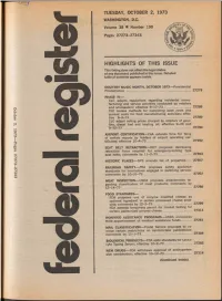 HIGHLIGHTS of THIS ISSUE Tablecontents of Appears Inside
