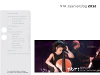 NTR Jaarverslag 2012