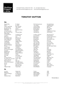 Timothy Hutton