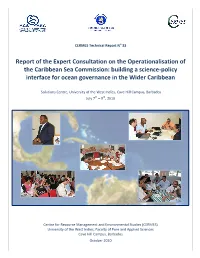 Report of the Expert Consultation on the Operationalisation