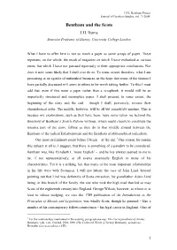 Bentham and the Scots J.H